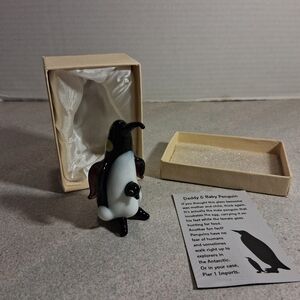 Art Glass Emperior Penguin Pier One Imports